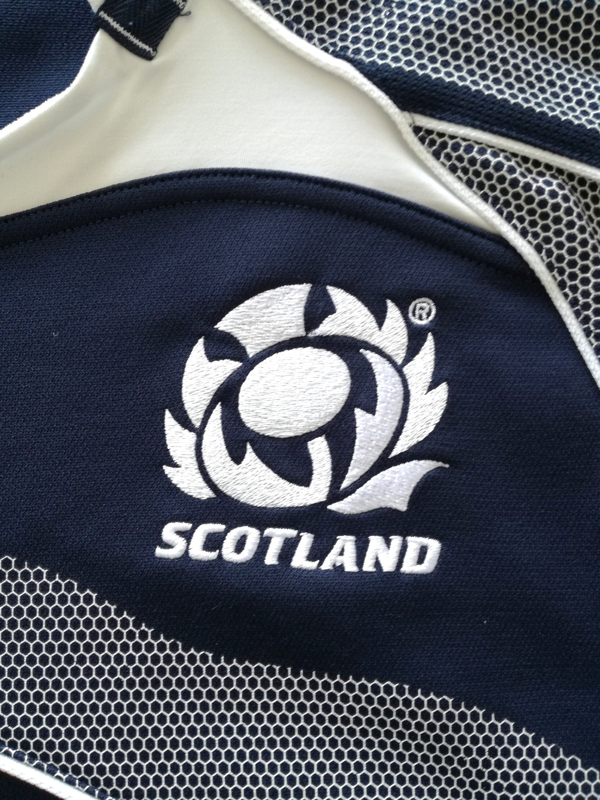 2007/08 Scotland Home Pro-Fit Rugby Shirt (M)