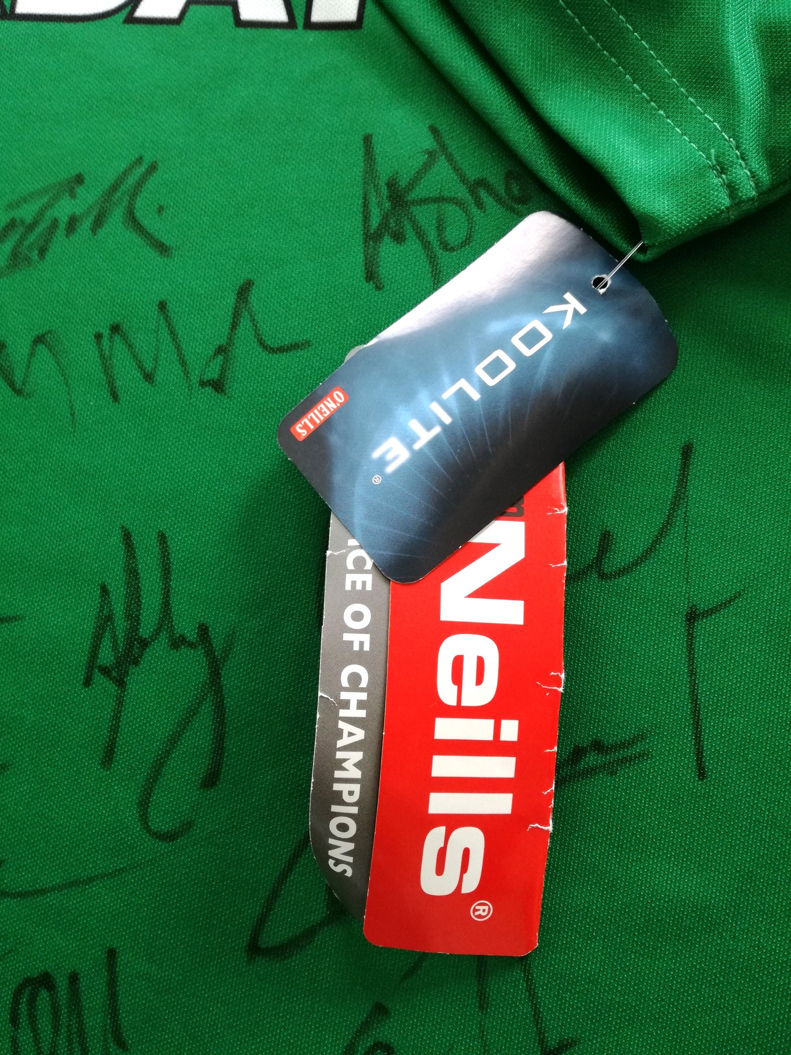 2014/15 London Irish Home Premiership Rugby Shirt (Signed) (L) *BNWT*