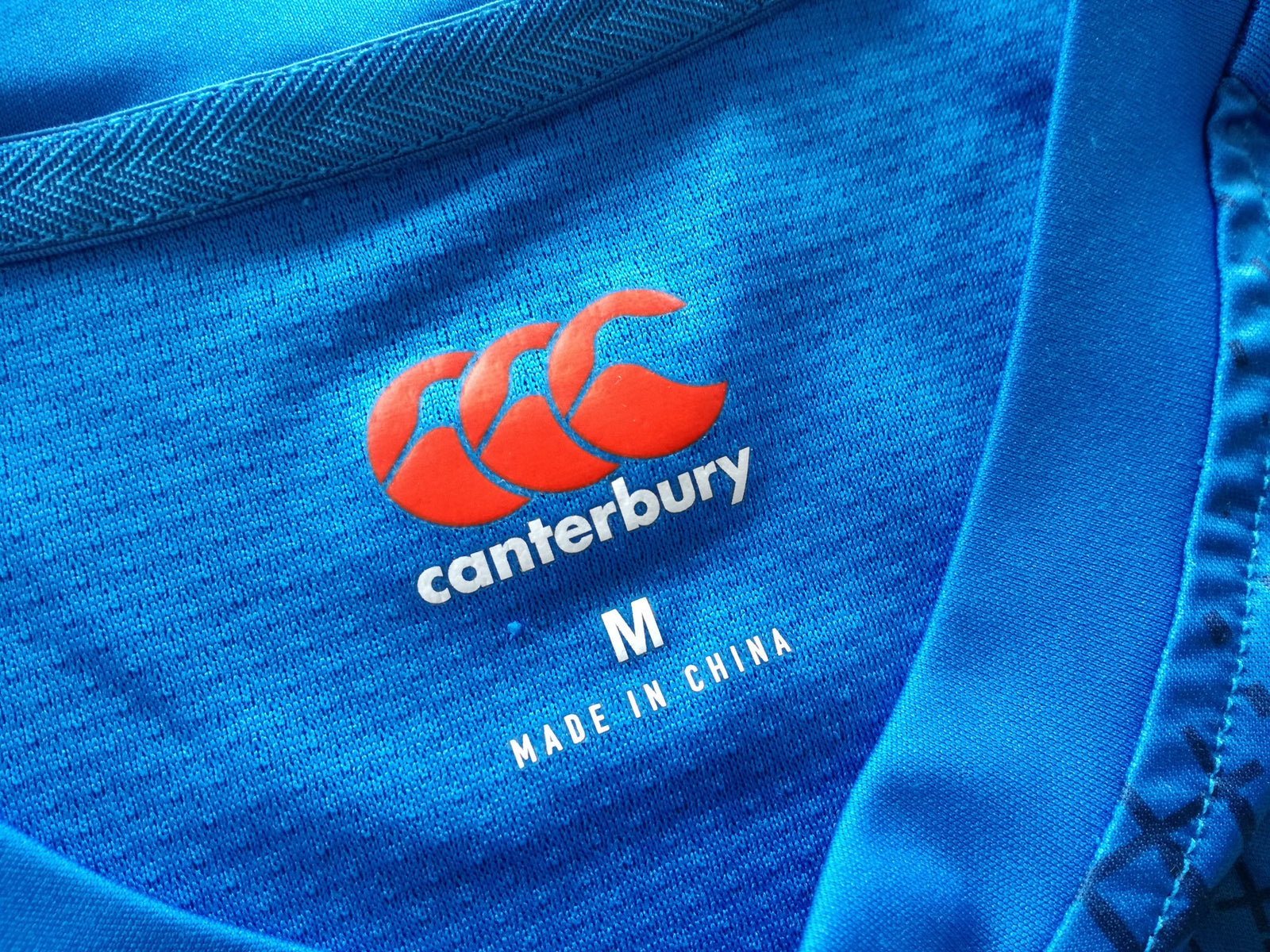 2018/19 England Rugby Training Shirt - Blue (M)
