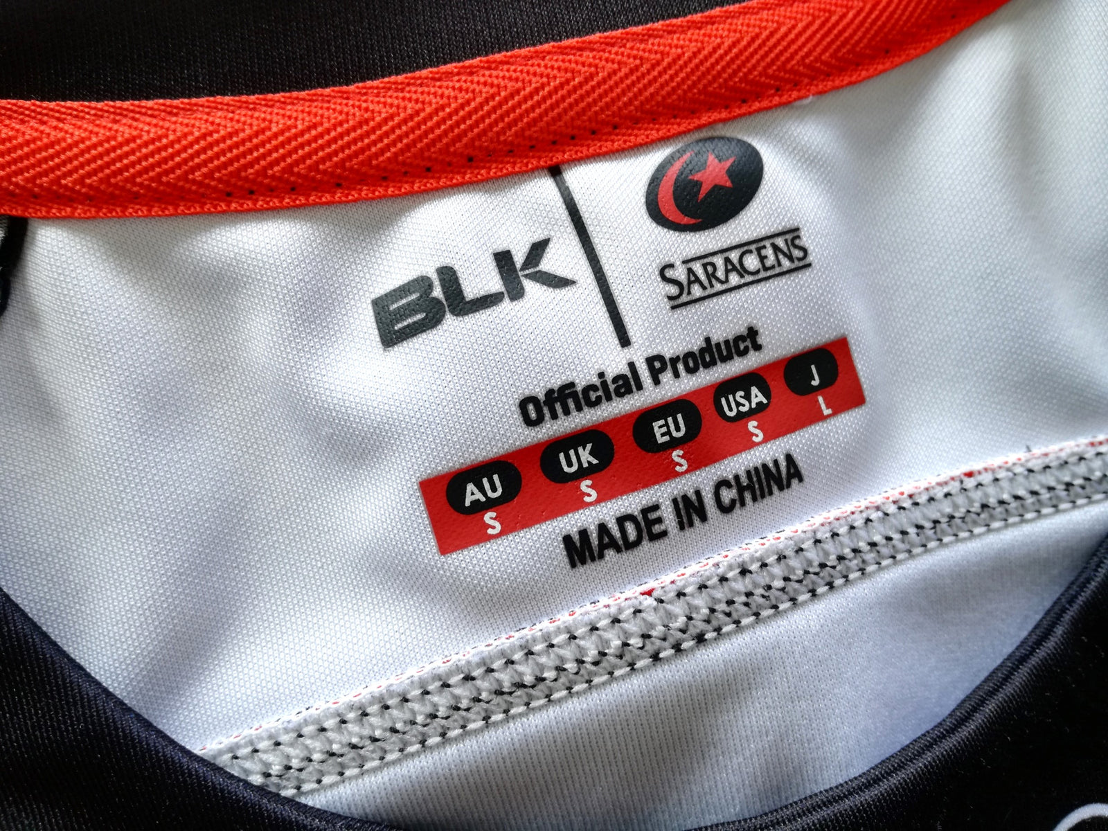2016/17 Saracens Home Rugby Shirt (S)