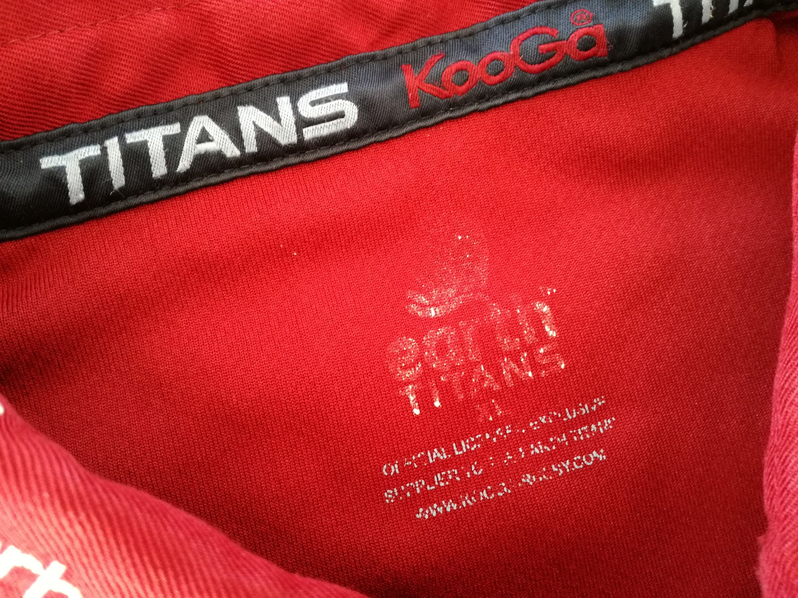 2005/06 Titans Away Rugby Shirt (XL)