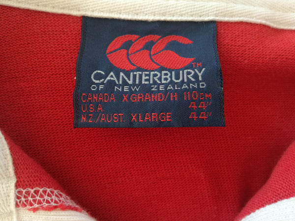 1983 Canada Home Match Worn (vs Oxford Uni) Rugby Shirt (Wyatt) #15 (XL)