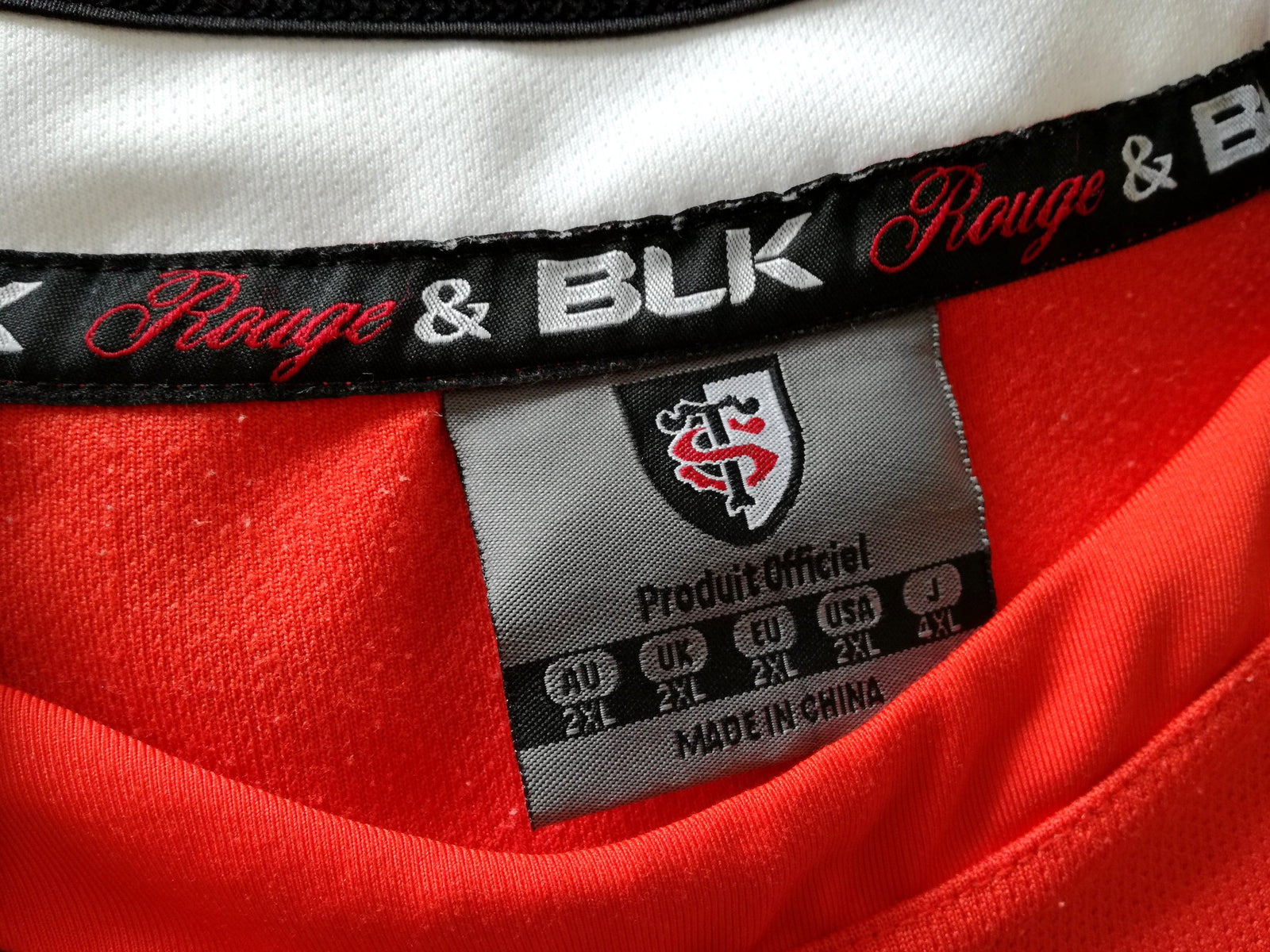 2014/15 Stade Toulouse Away Rugby Shirt (XXL)