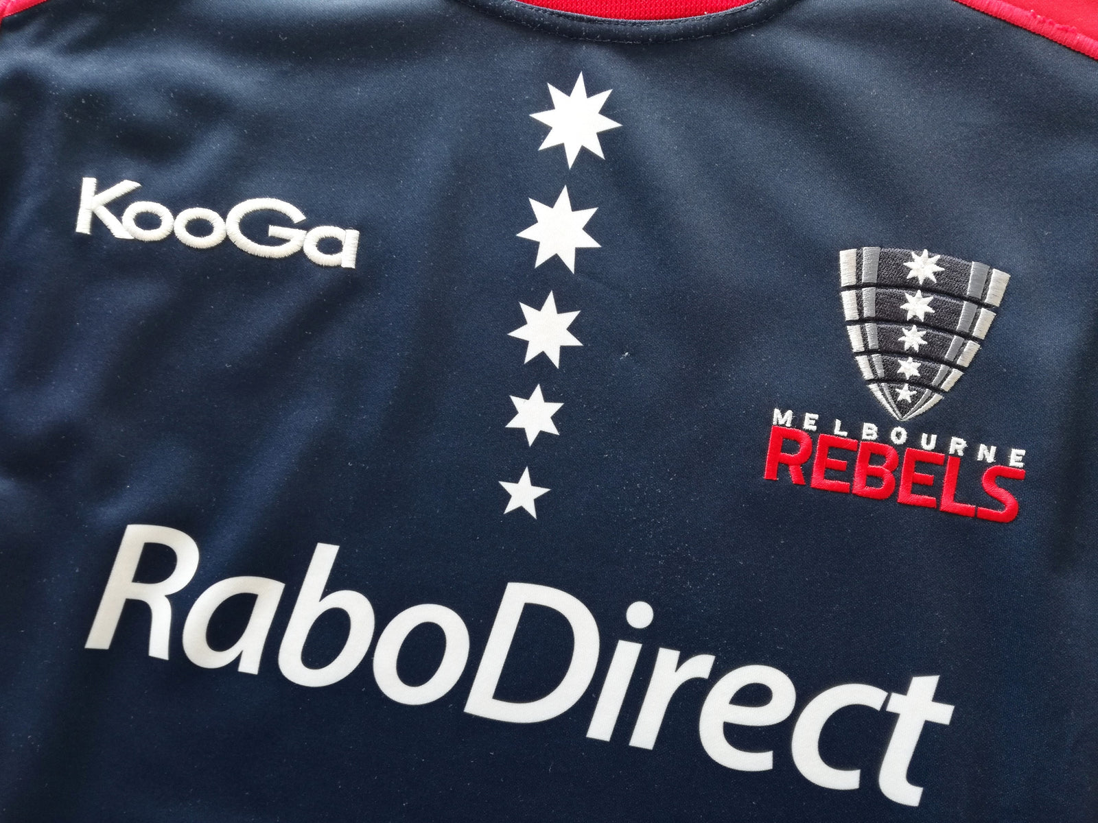 2012 Melbourne Rebels Home Super Rugby Shirt (L)
