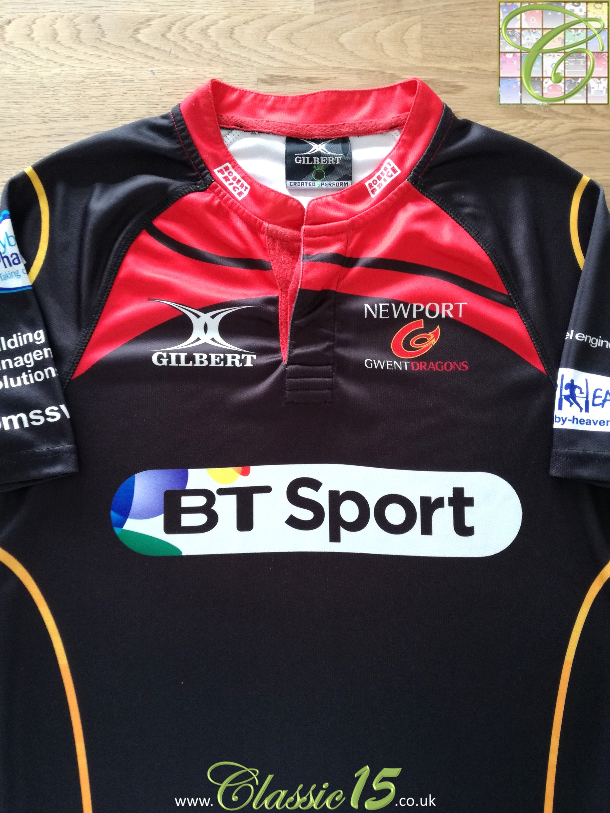 2014/15 Dragons Home Rugby Shirt