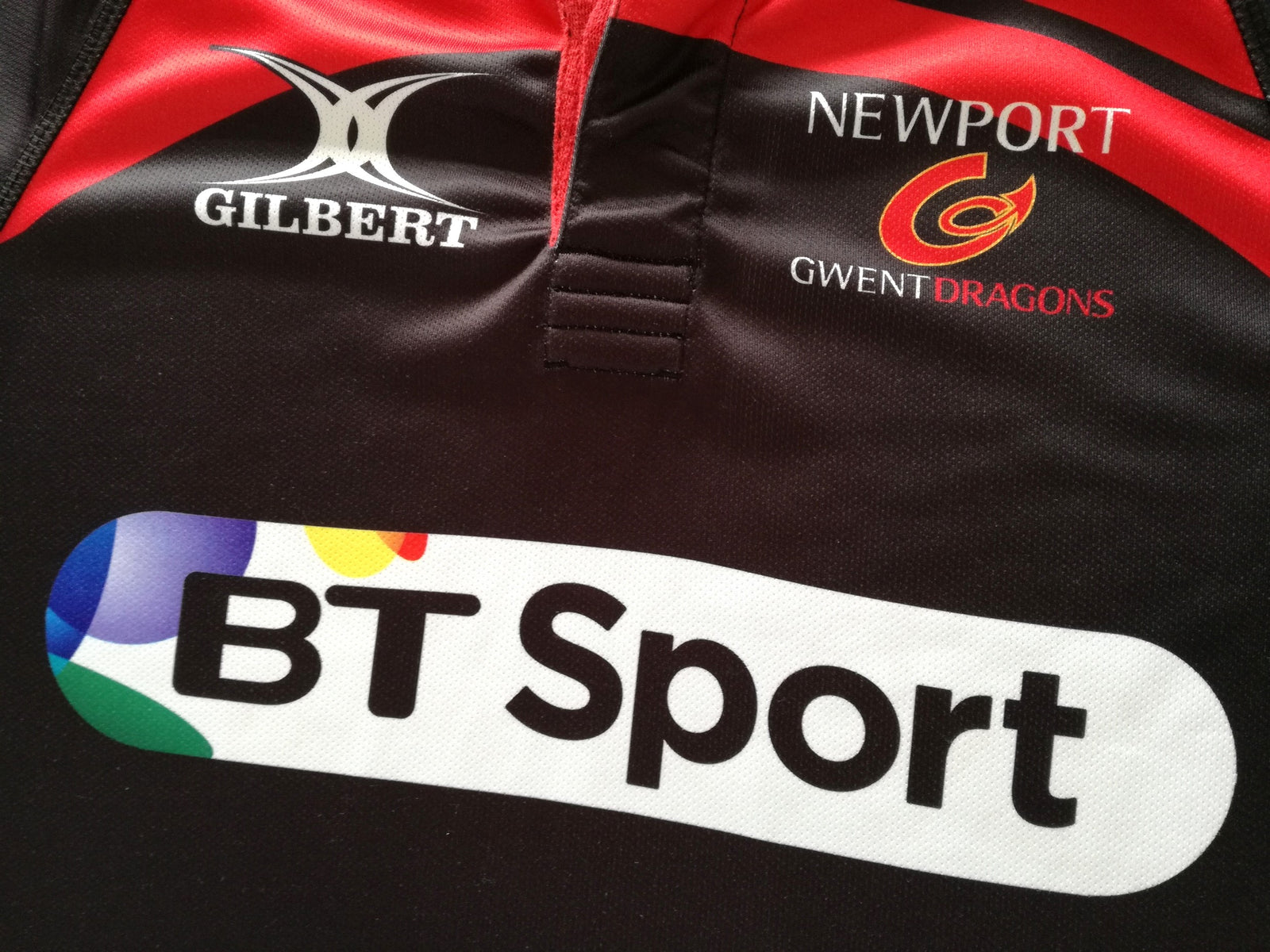 2014/15 Dragons Home Rugby Shirt (S)