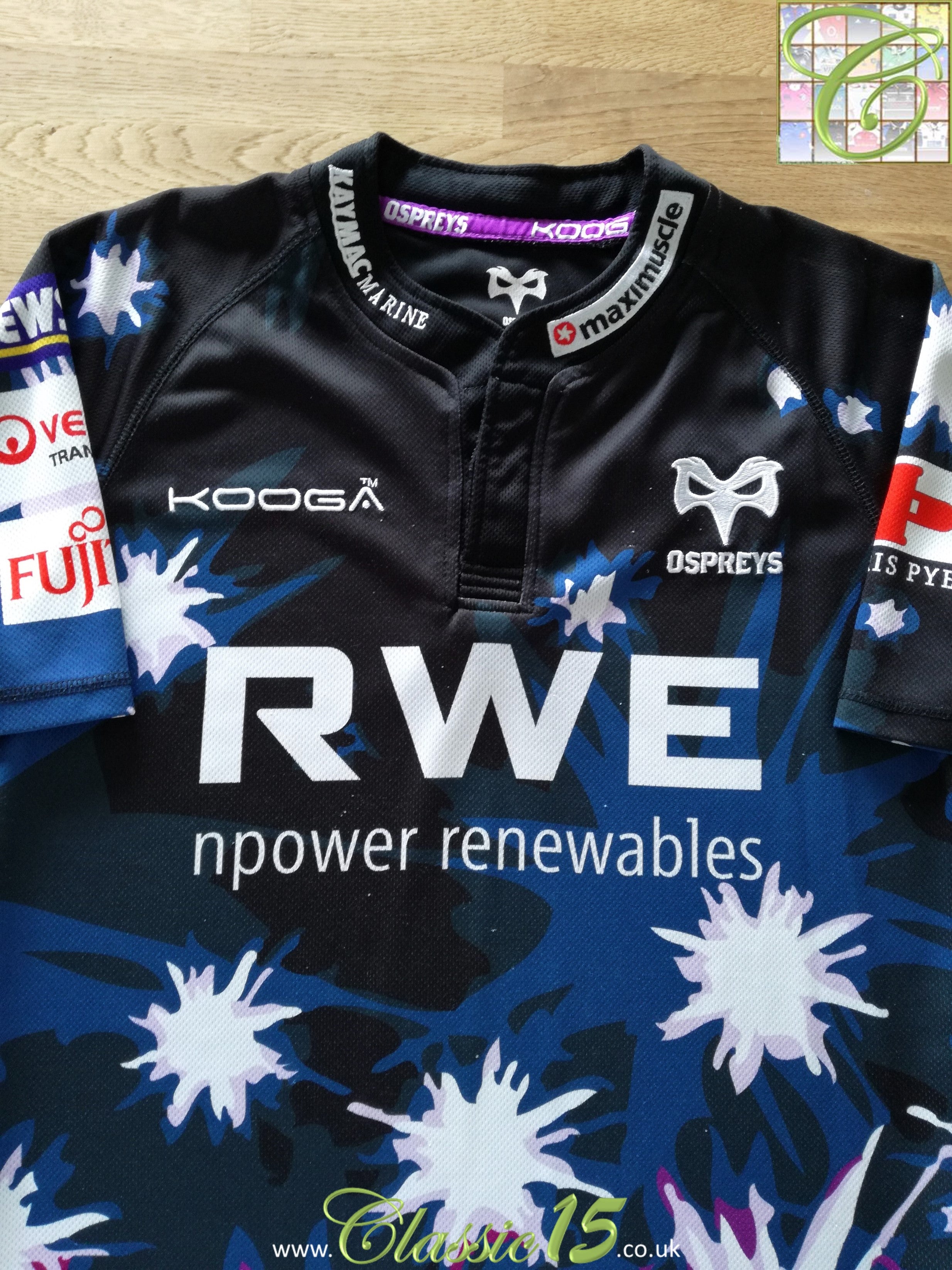 2010/11 Ospreys 3rd Rugby Shirt (L)