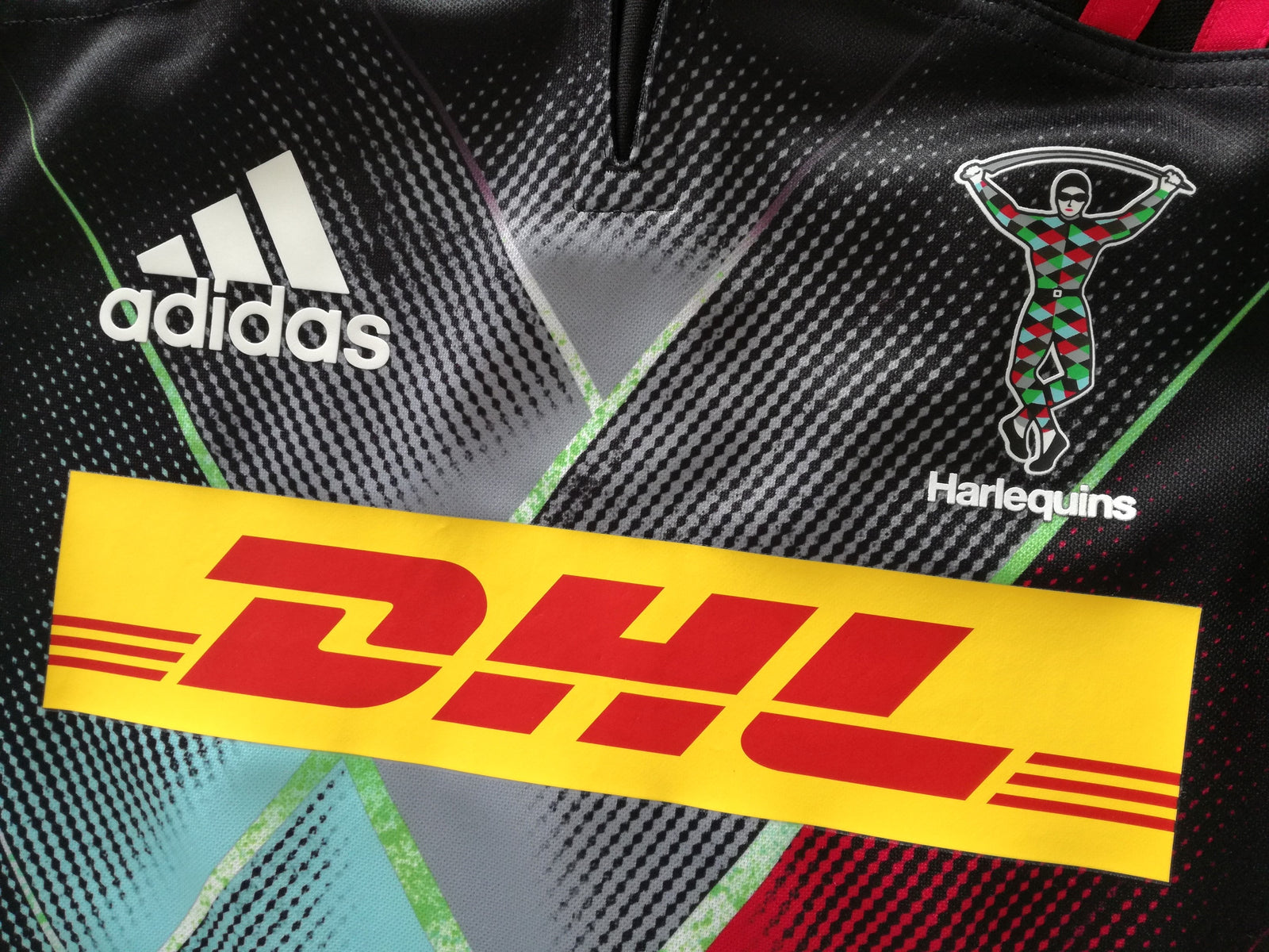 2017 Harlequins Big Game 10 Rugby Shirt (S)