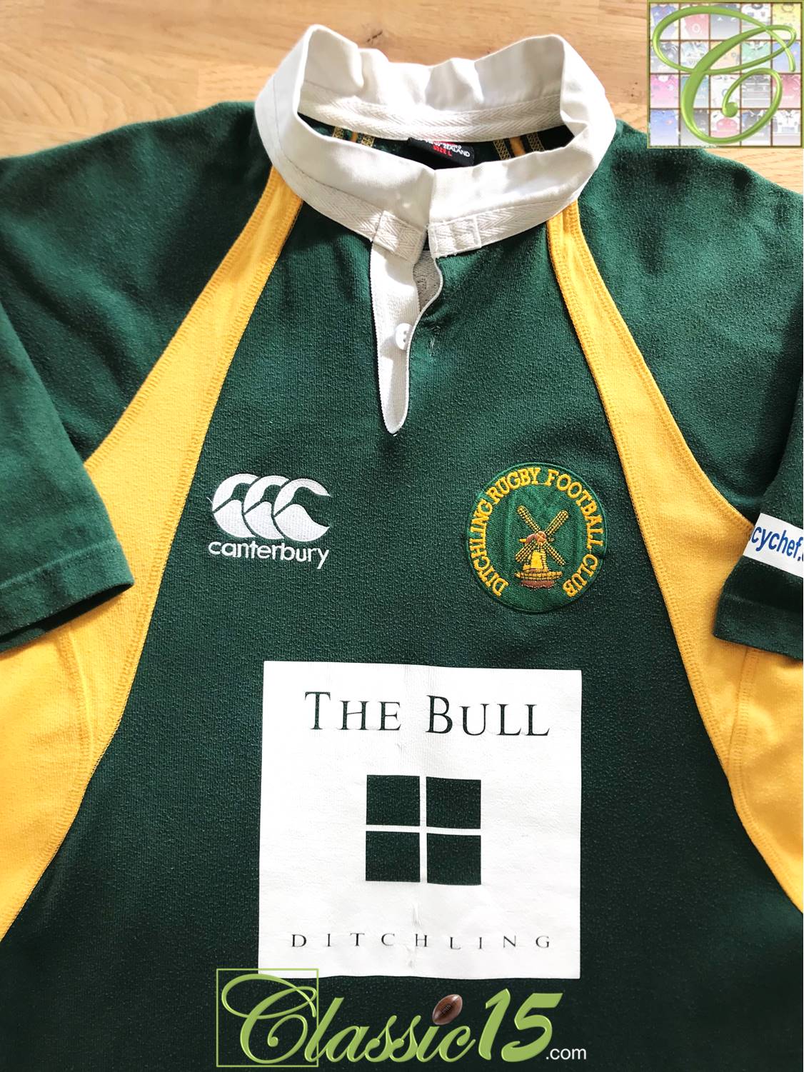 2006/07 Ditchling Home Rugby Shirt #19 (L)