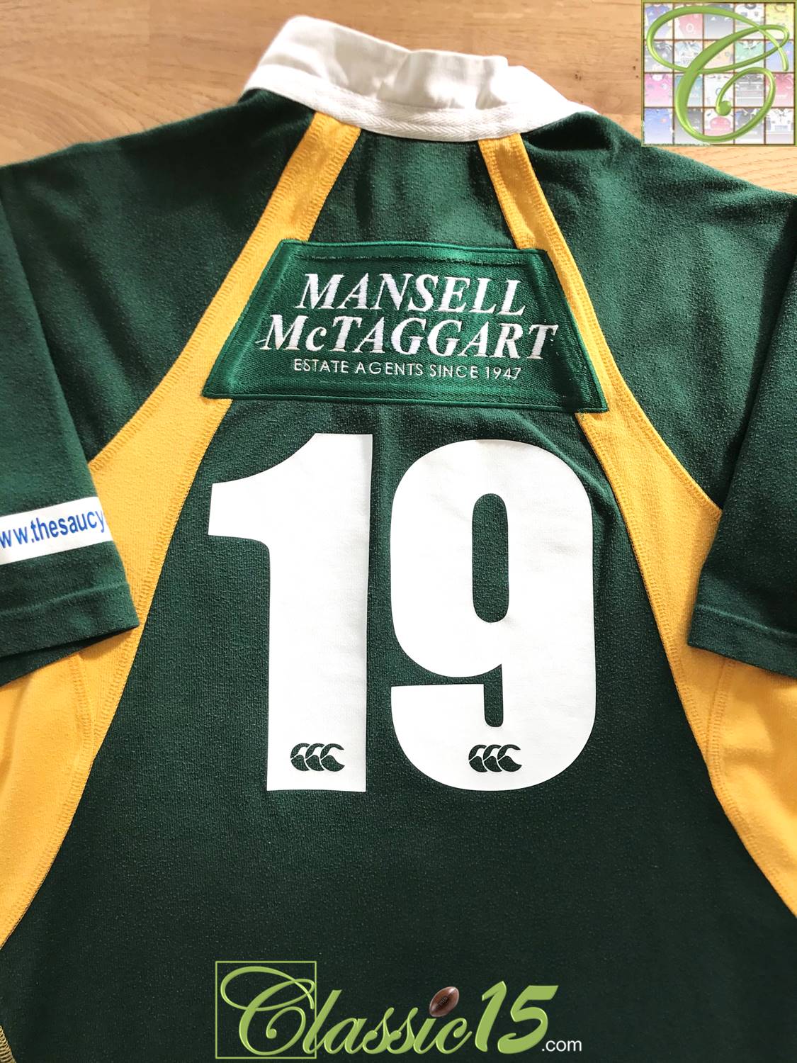 2006/07 Ditchling Home Rugby Shirt #19 (L)