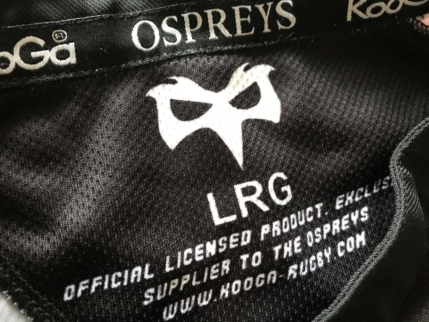 2009/10 Ospreys Rugby Training Shirt (L)
