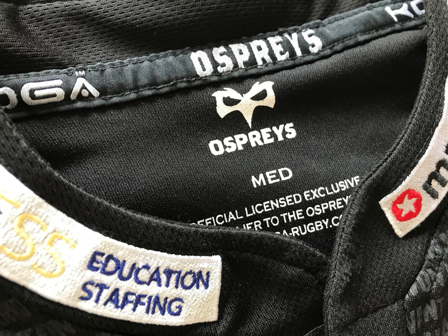 2012/13 Ospreys Home Rugby Shirt (M)