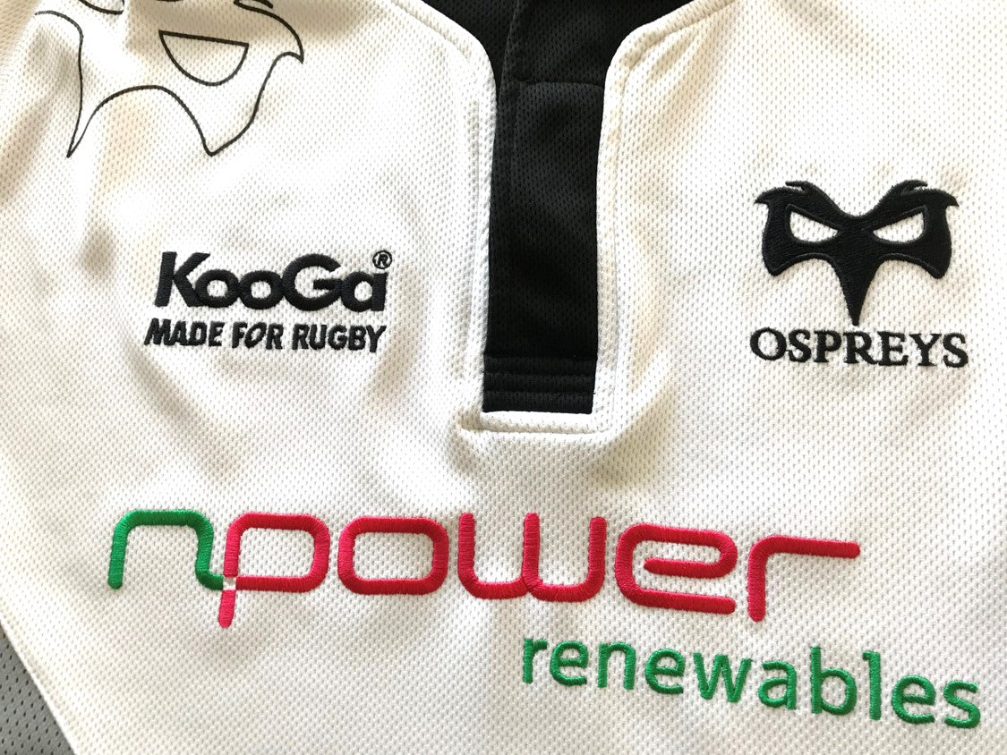 2007/08 Ospreys Away Rugby Shirt (XL)