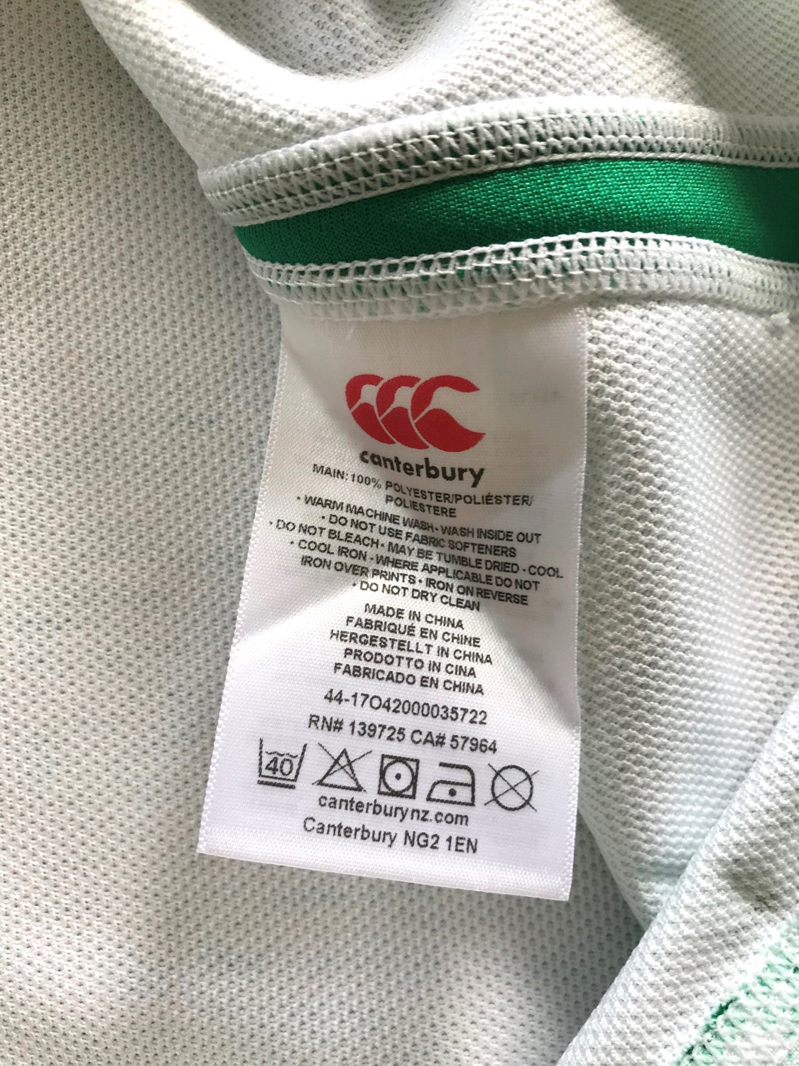 2019 Ireland Away World Cup Rugby Shirt (L)
