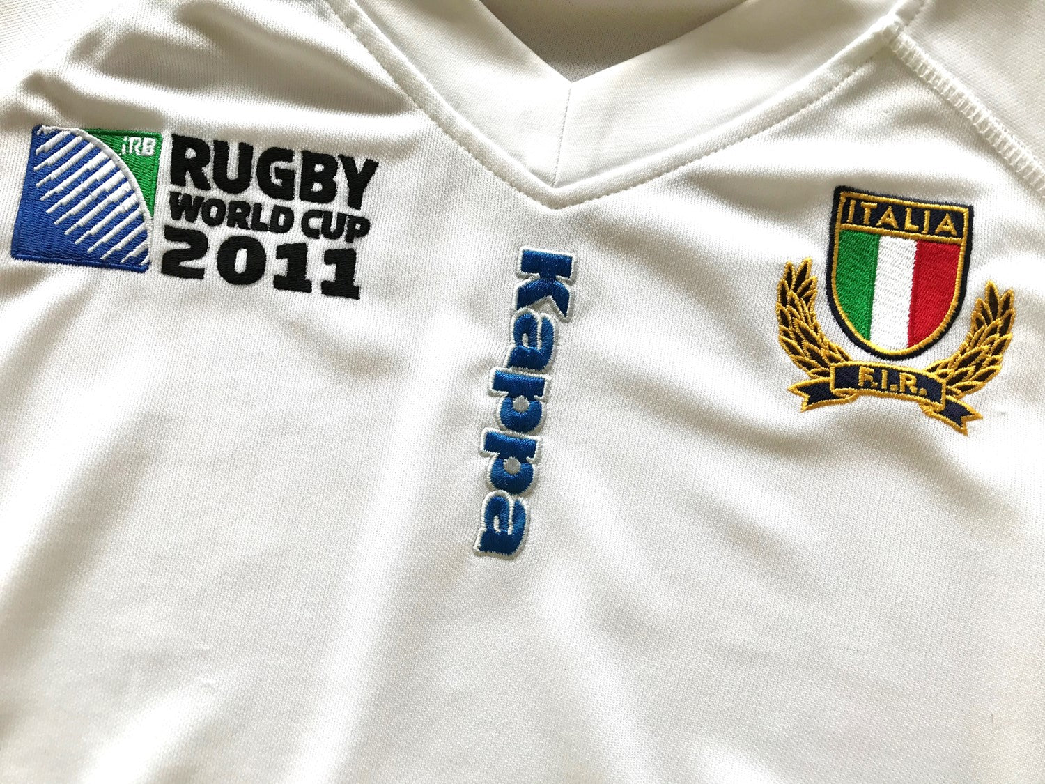 2011 Italy Away World Cup Rugby Shirt (XL)