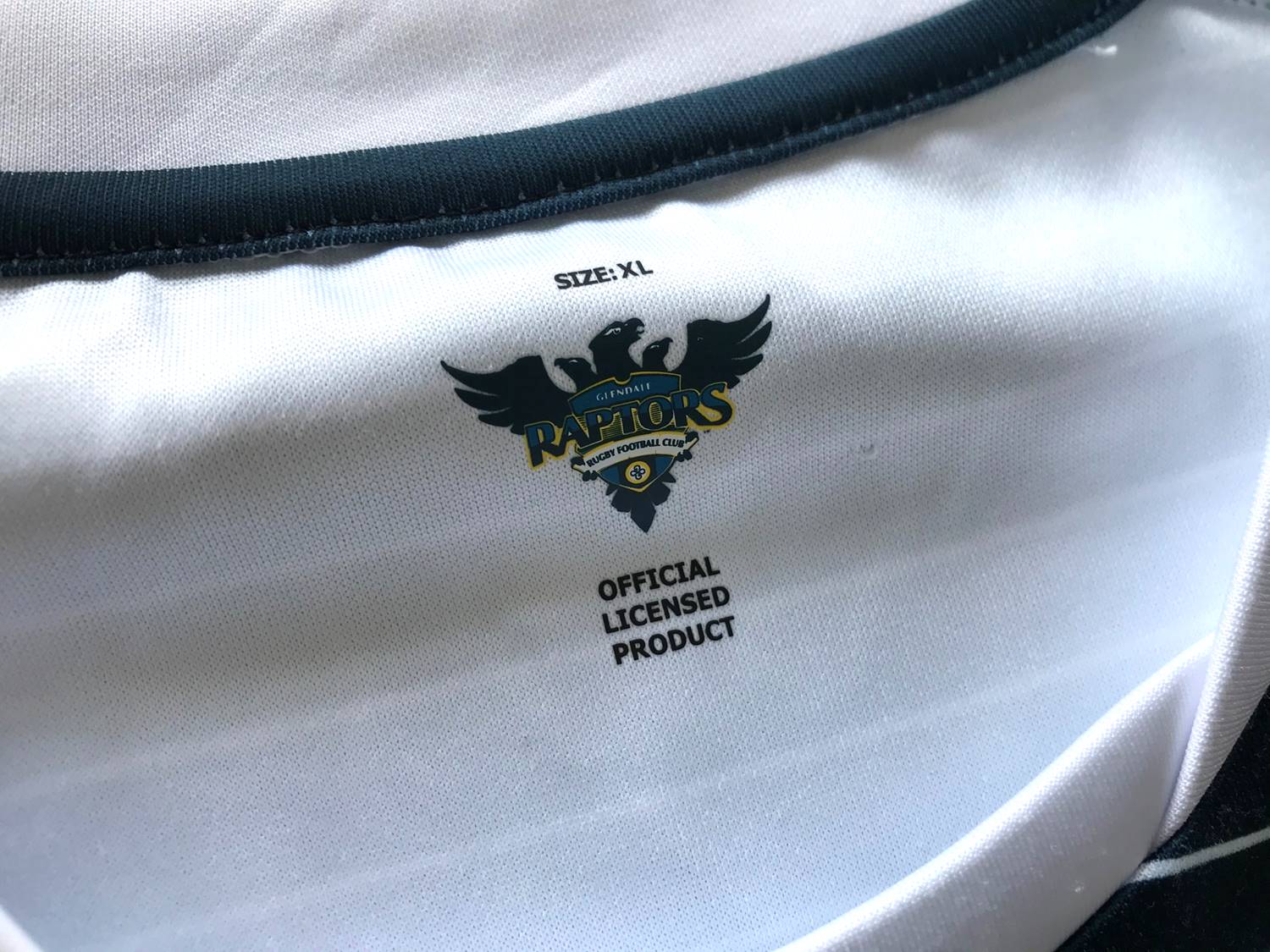 2018 Glendale Raptors MLR Rugby Shirt (XL)